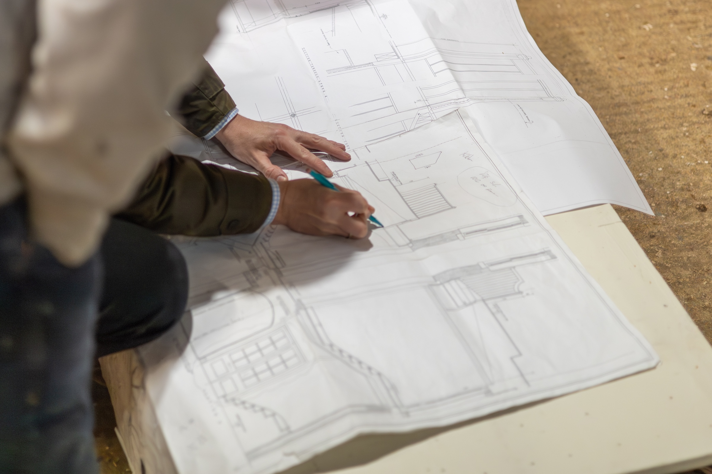 Jake Barr plans drawings at DS Joinery 0006