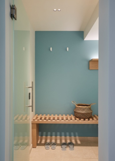 Torban Hall pool changing room JDA 1 portrait