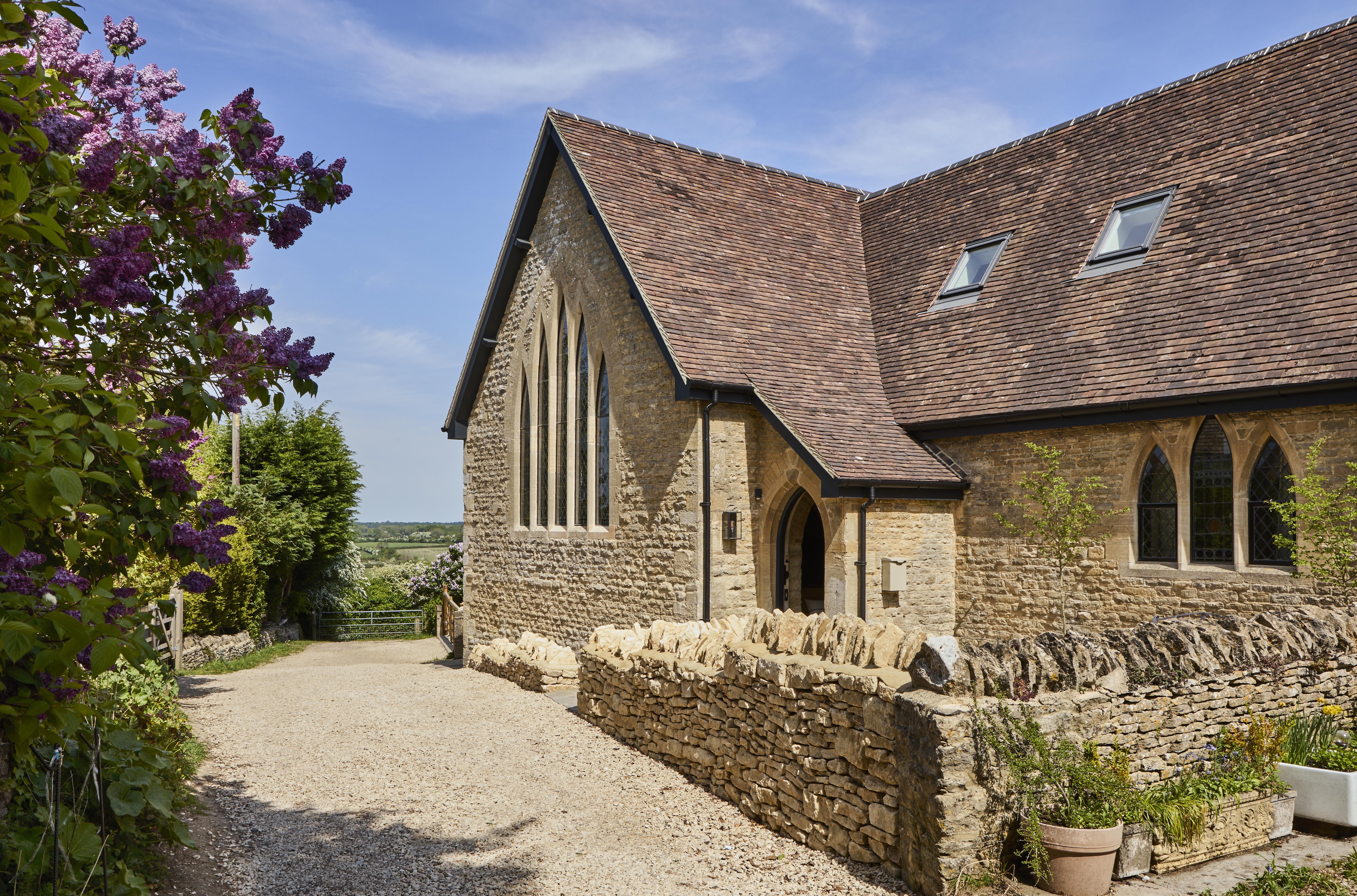 Historic church restoration chapel