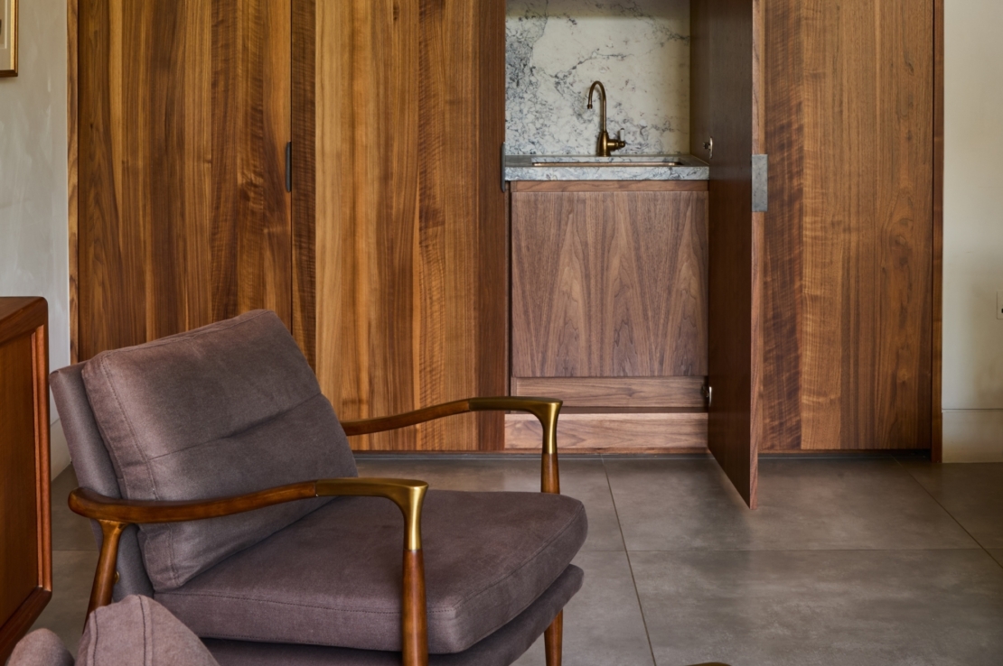 Fredericks 41 Walnut Cabinet Barr Joinery Background Image